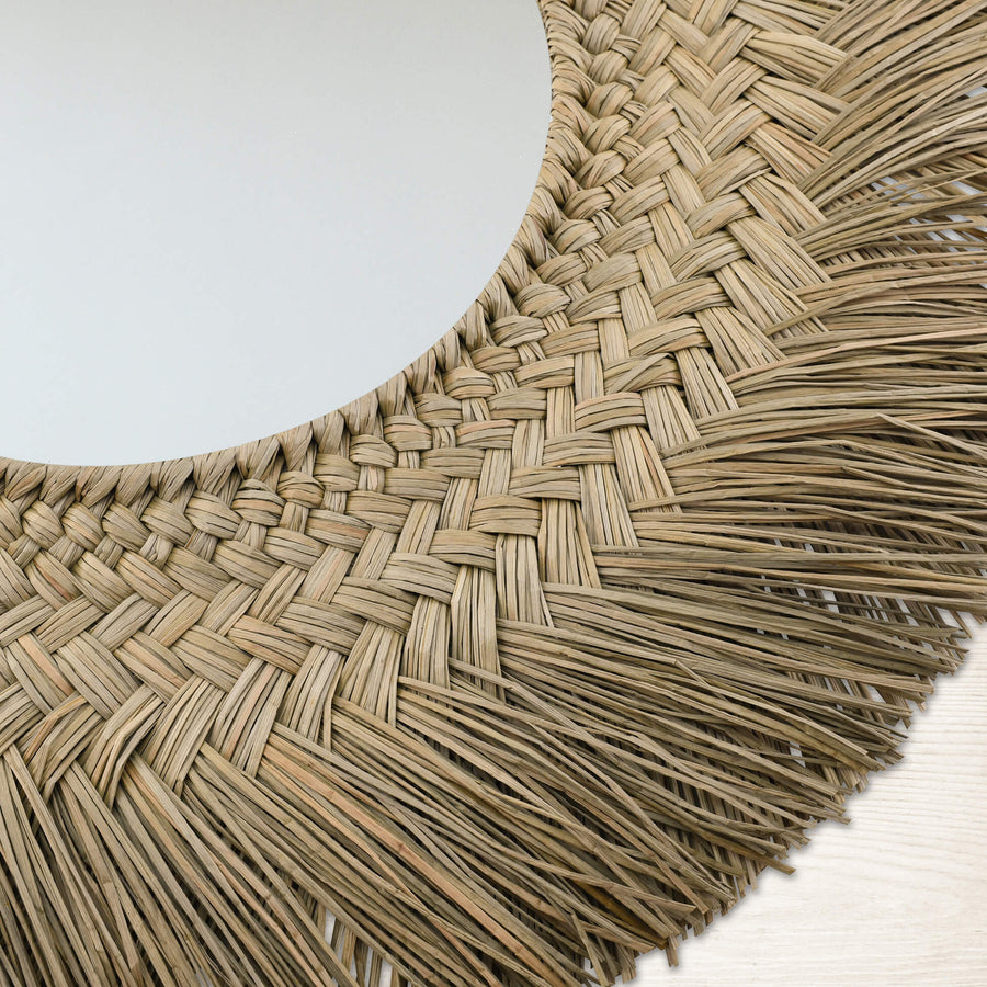 Banboo Spiegel Nahaufnahme