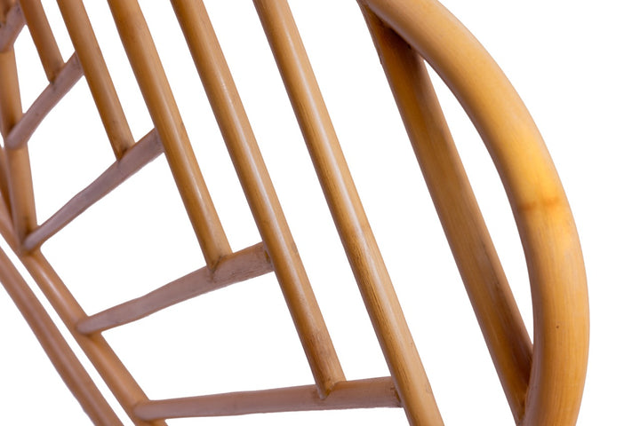 Bett Kopfteil Naela aus Rattan, naturbelassen