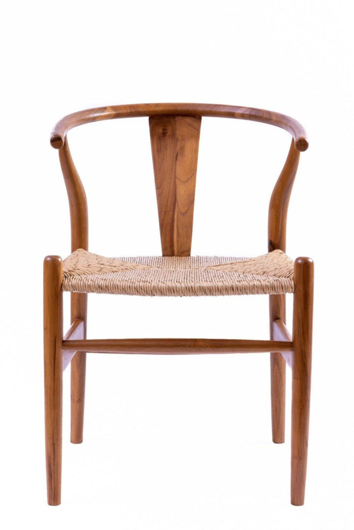 Boho Stuhl Alara aus Teakholz