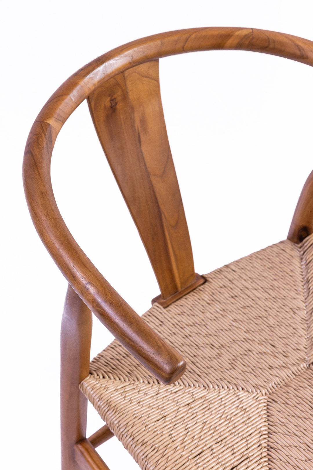 Boho Stuhl Alara aus Teakholz