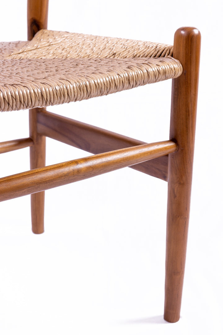 Boho Stuhl Alara aus Teakholz
