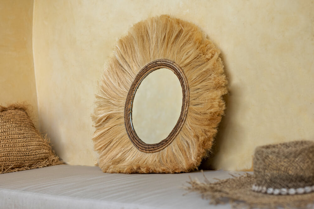 Seegras Spiegel im Outdoor Bereich